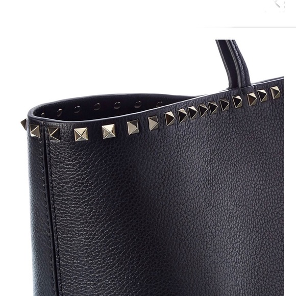 Valentino rockstud large grainy-leather shopper tote - Picture 1 of 3